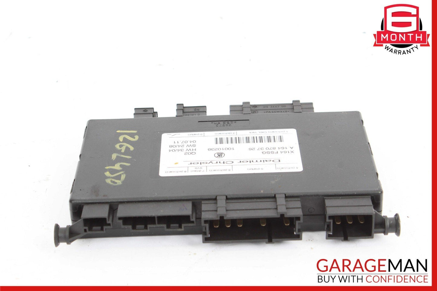 07-12 Mercedes X164 GL550 Rear Third Seat Row Power Folding Controller Module