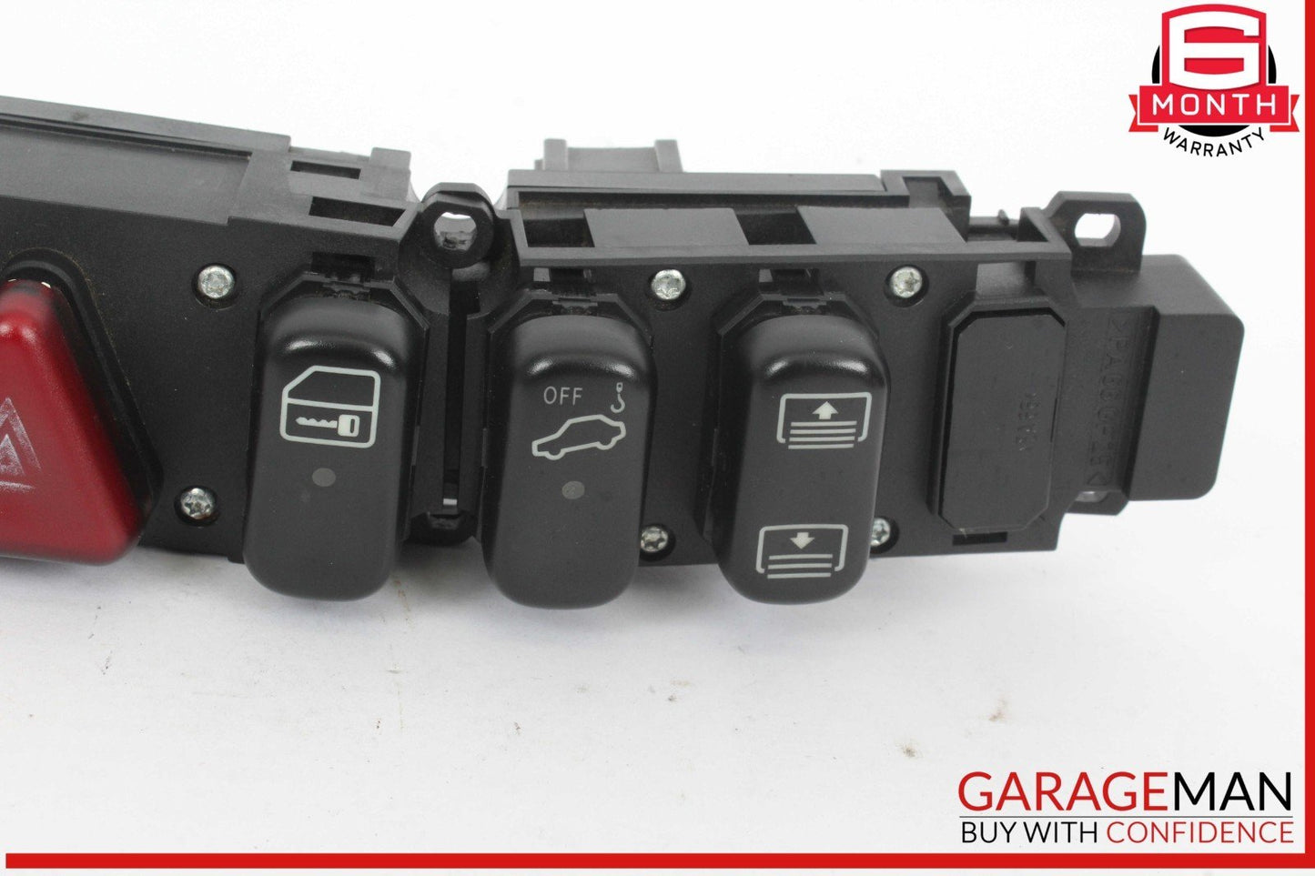 00-02 Mercedes W220 S55 AMG Center ESP Hazard Light Door Lock Switch Control