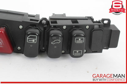 00-02 Mercedes W220 S55 AMG Center ESP Hazard Light Door Lock Switch Control