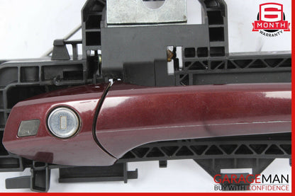 08-11 Mercedes W204 C300 C350 Front Left Driver Side Exterior Door Handle Red