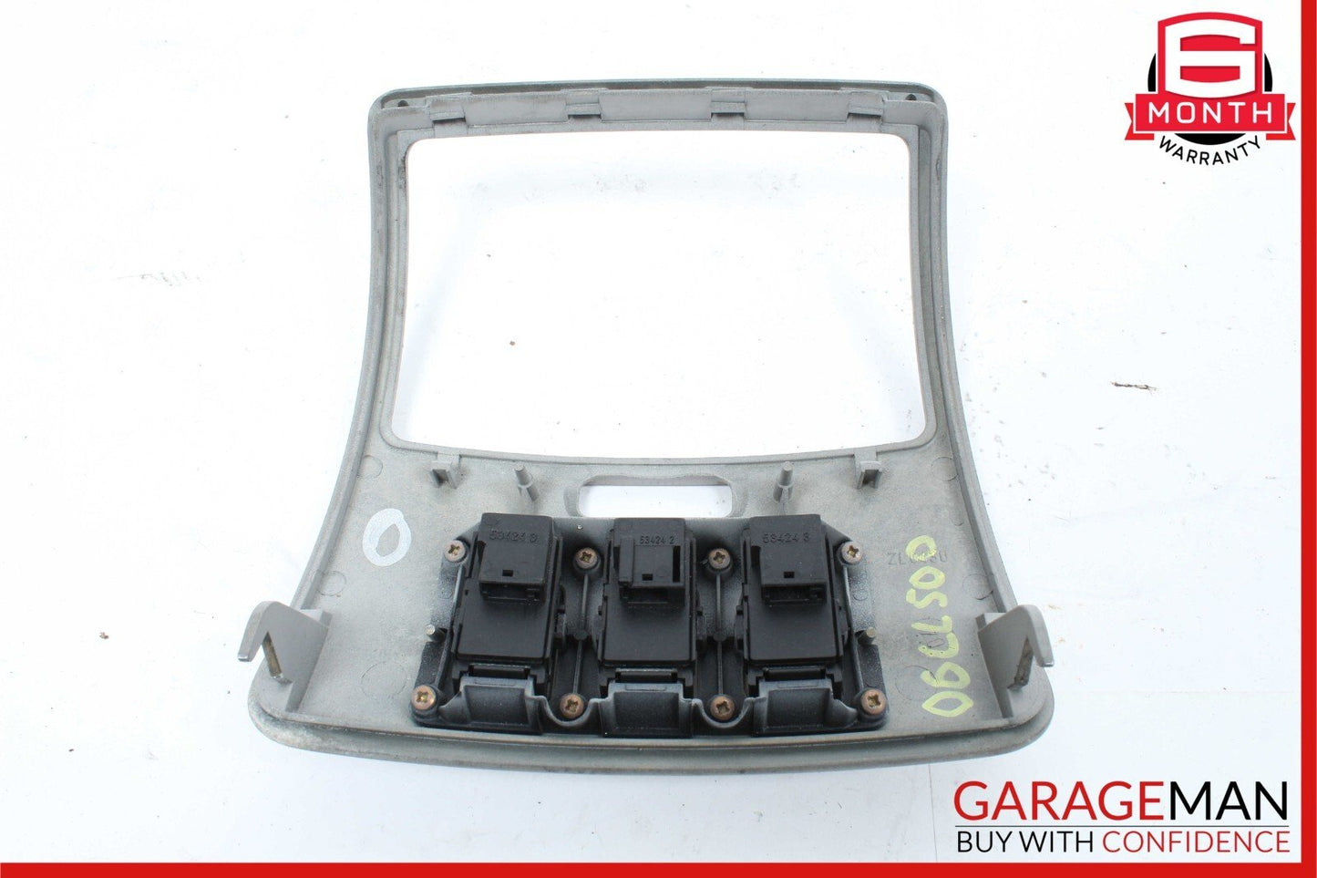 00-06 Mercedes W215 CL500 Rear A/C Heater Climate Control Vent Switch Trim OEM