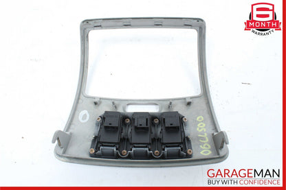 00-06 Mercedes W215 CL500 Rear A/C Heater Climate Control Vent Switch Trim OEM