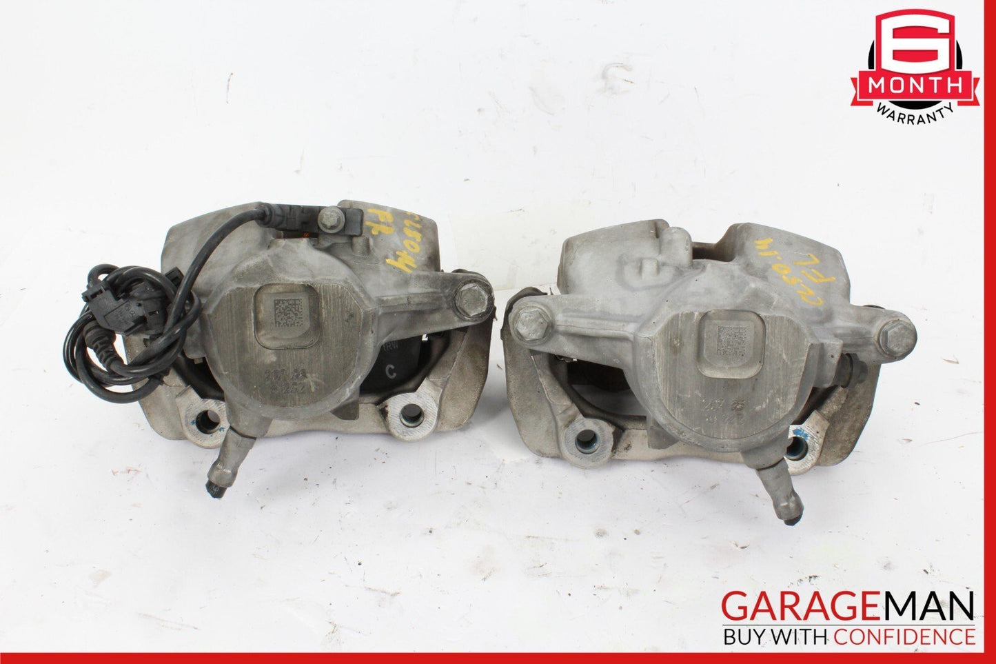 08-15 Mercedes W204 C250 Front Left & Right Side Brake Caliper Calipers Set OEM