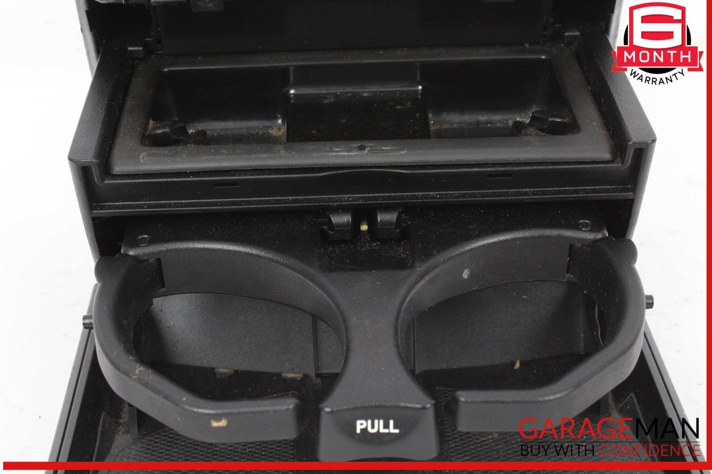 06-13 Mercedes W251 R500 R350 Rear Center Console Cup Holder / Ashtray Black