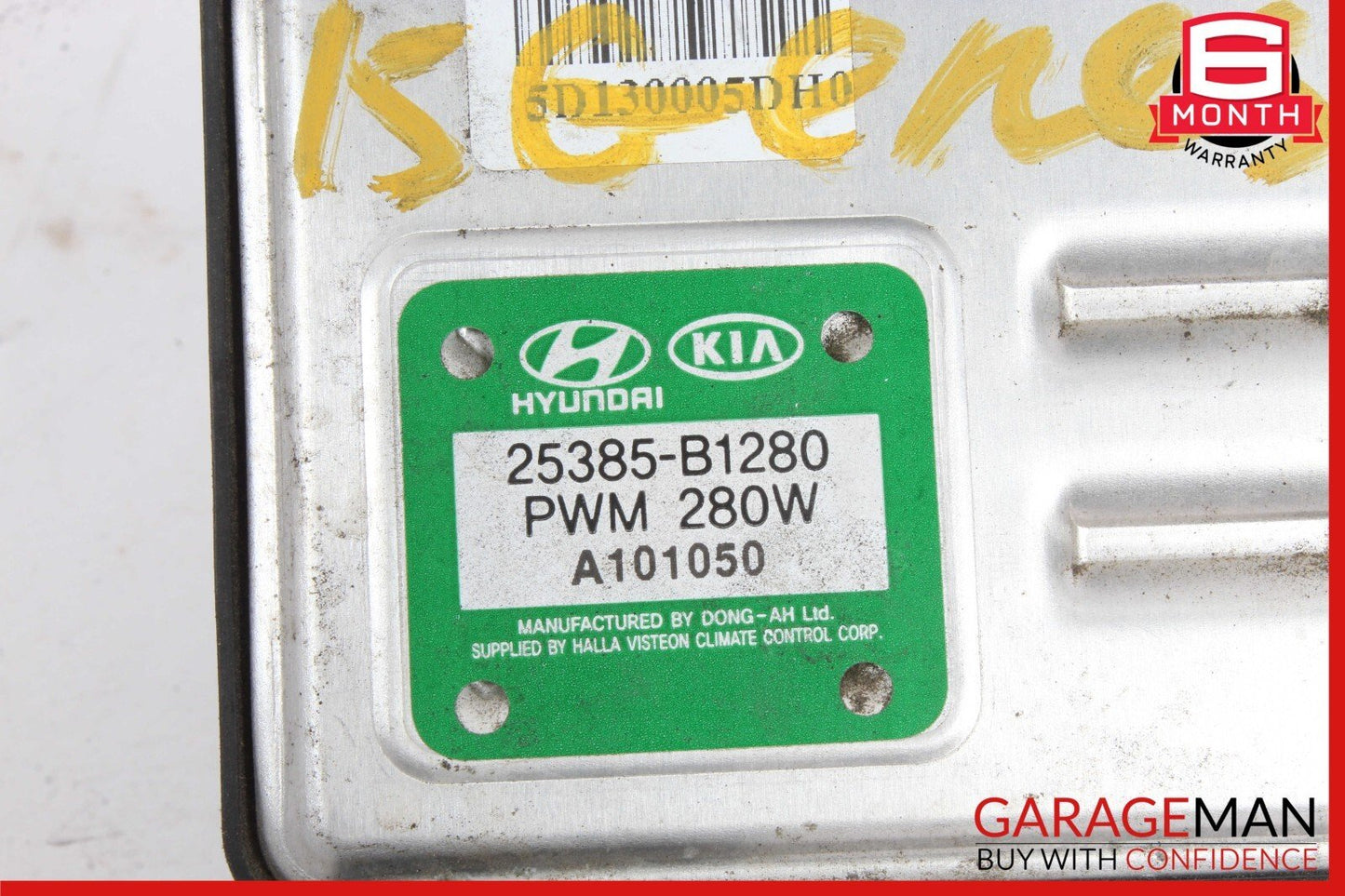 15-17 Hyundai Genesis G80 Radiator Fan Control Module 25385-B1280 OEM