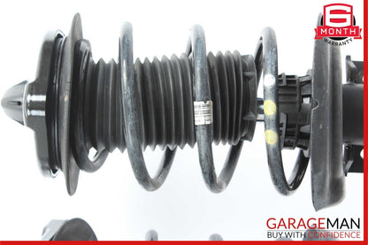 08-17 Mercedes C250 E350 Coupe Front Right & Left Shock Strut Absorber Set OEM
