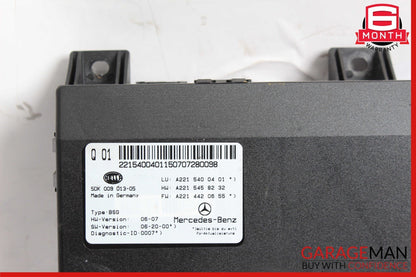 07-14 Mercedes W216 CL550 S550 Electric Power Supply Fuse Box Module Unit OEM