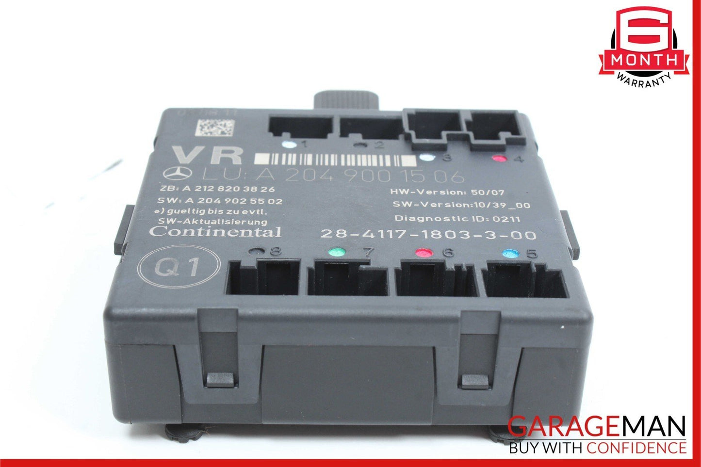 08-15 Mercedes X204 GLK350 C300 Front Right Side Door Control Module Unit