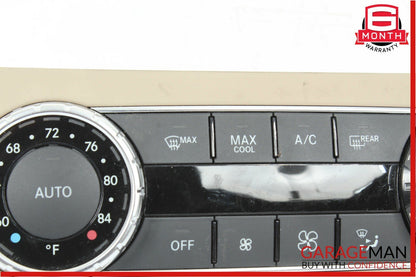 12-14 Mercedes W204 C250 AC A/C Heater Climate Temperature Control Switch Beige