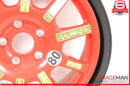 11-18 Porsche Cayenne 958 Emergency Spare Tire Wheel Donut Rim 18 18" OEM
