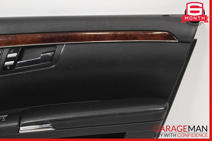 07-09 Mercedes W221 S550 Front Right Passenger Side Interior Door Panel Black