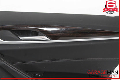17-22 BMW 530e 540i 530i 550i Rear Right Passenger Side Interior Door Panel OEM