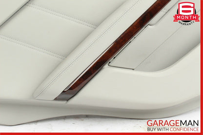 10-13 Mercedes W212 E350 E550 Rear Left Driver Side Interior Door Panel Grey OEM