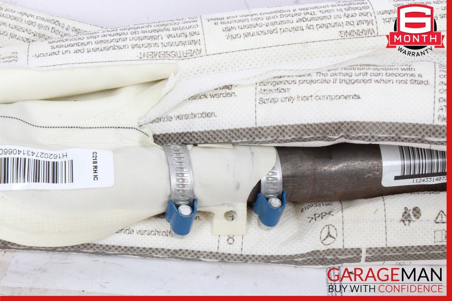 12-18 Mercedes W218 CLS550 CLS400 Roof Curtain Air Bag Right Passenger Side OEM