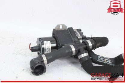 02-19 Mercedes W212 E400 AUX Auxiliary Circulation Water Pump w/ Hose Pipe OEM