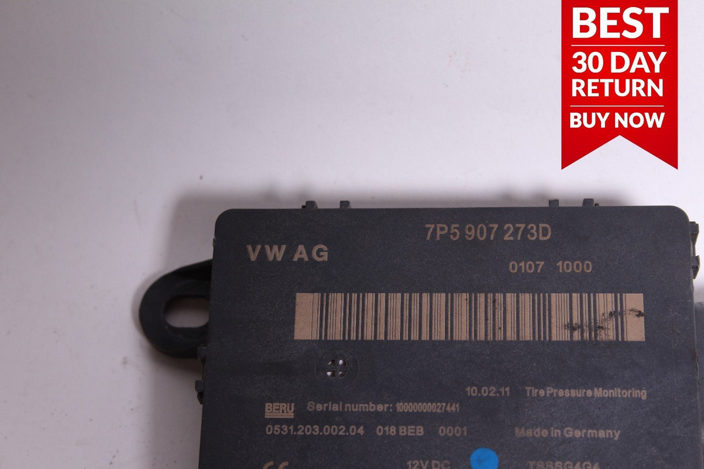 10-17 PORSCHE CAYENNE 958 S TIRE PRESSURE MONITOR CONTROL MODULE A66 OEM