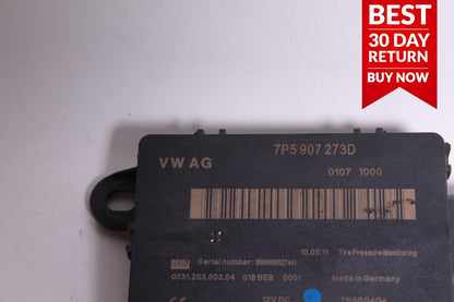 10-17 PORSCHE CAYENNE 958 S TIRE PRESSURE MONITOR CONTROL MODULE A66 OEM