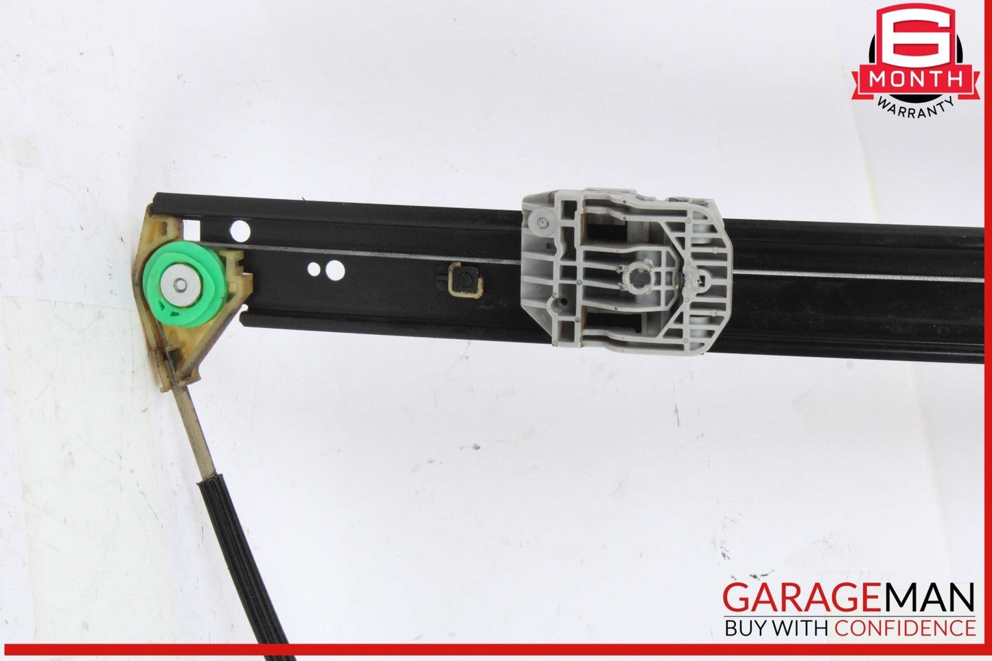 07-15 Audi Q7 Rear Right Passenger Side Window Regulator 4L0839462A OEM