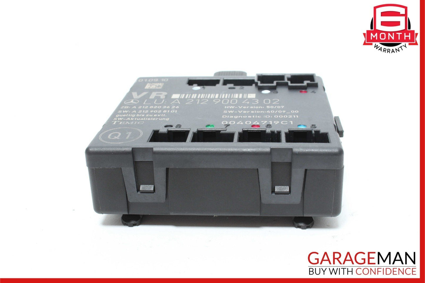 08-18 Mercedes CLS400 E350 C300 E400 Front Right Side Door Control Module Unit