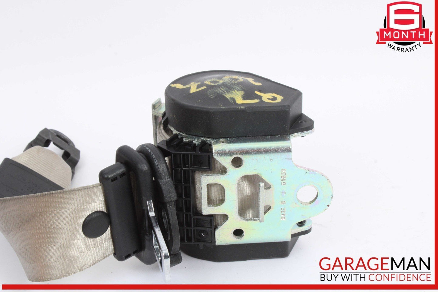 07-15 Audi Q7 Rear Left or Rear Right Side 3rd Third Row Seat Belt Retractor OEM