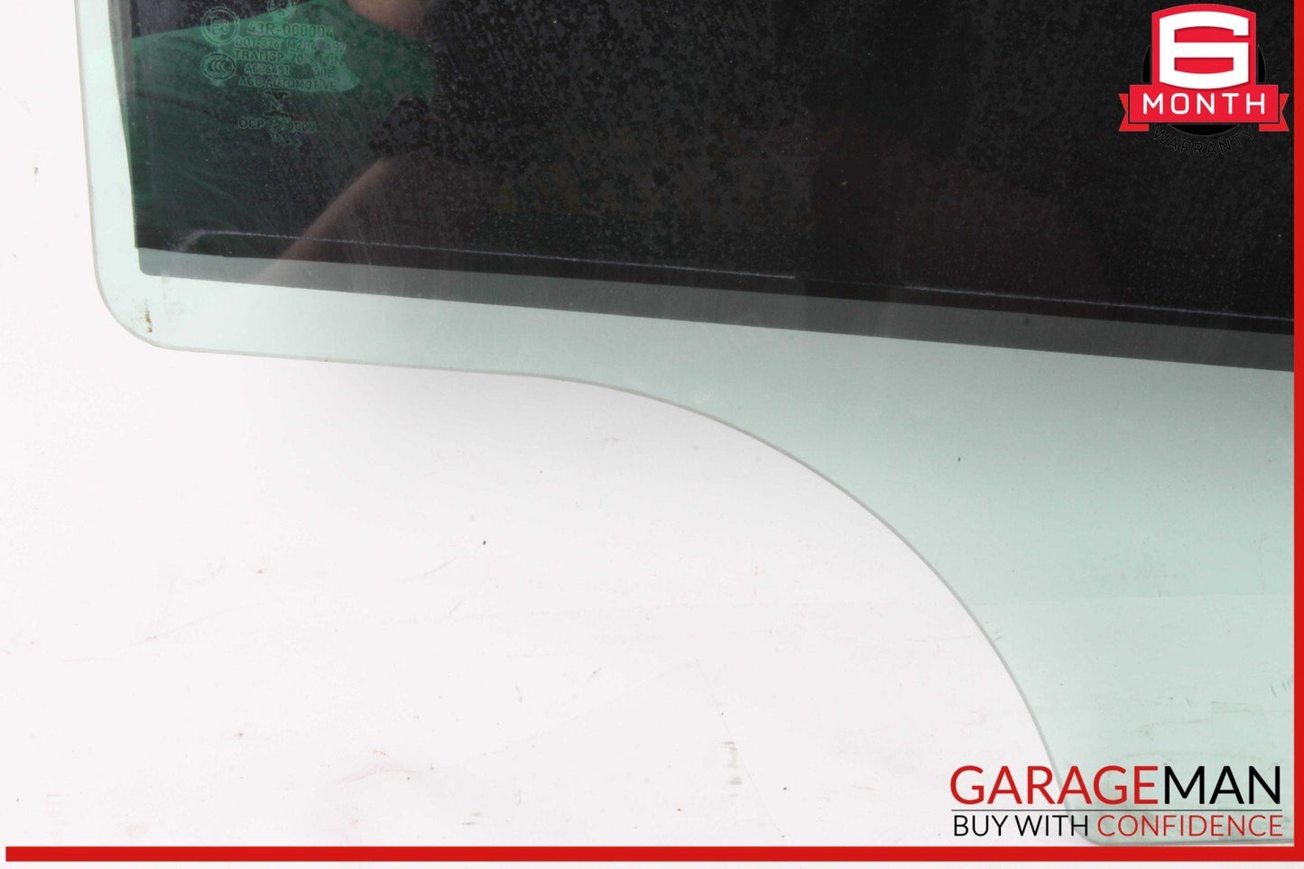 15-21 Mercedes W205 C300 C400 Rear Right Side Door Window Glass OEM