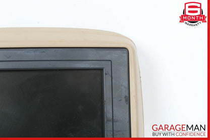 07-12 Mercedes GL450 R550 ML450 Seat Headrest Screen Monitor Display Trim Brown