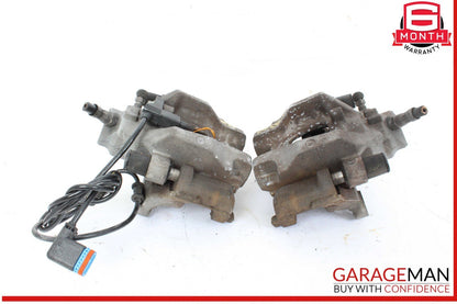 10-18 Mercedes W212 E350 Rear Left & Right Side Brake Caliper Calipers Set OEM
