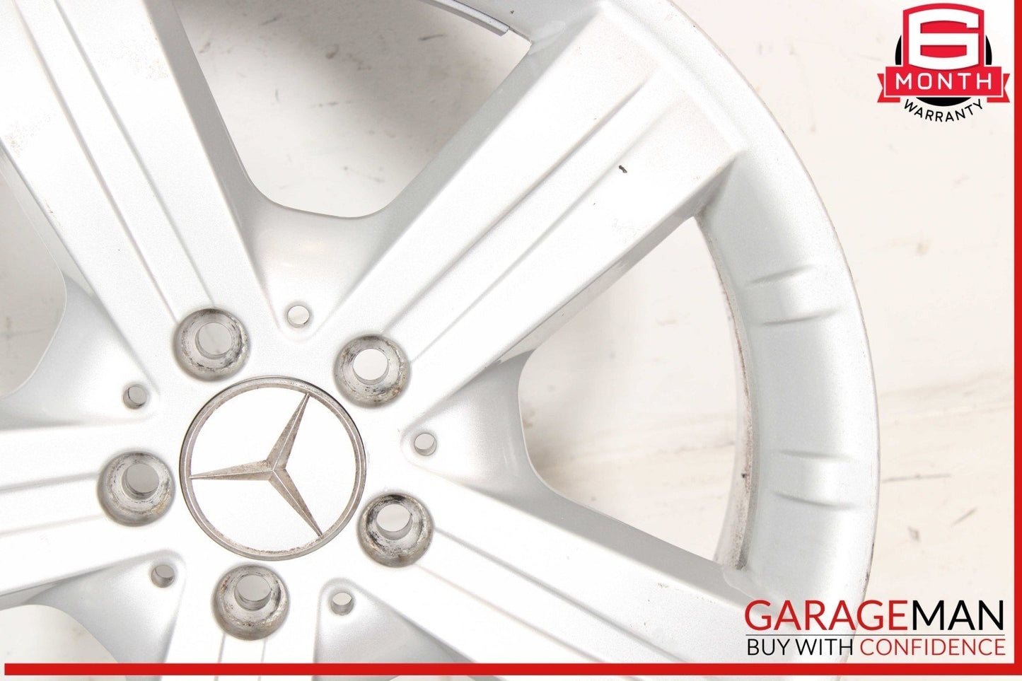 07-12 Mercedes X164 GL350 GL450 8 X 18" R18 Wheel Rim Silver 1644010602 OEM