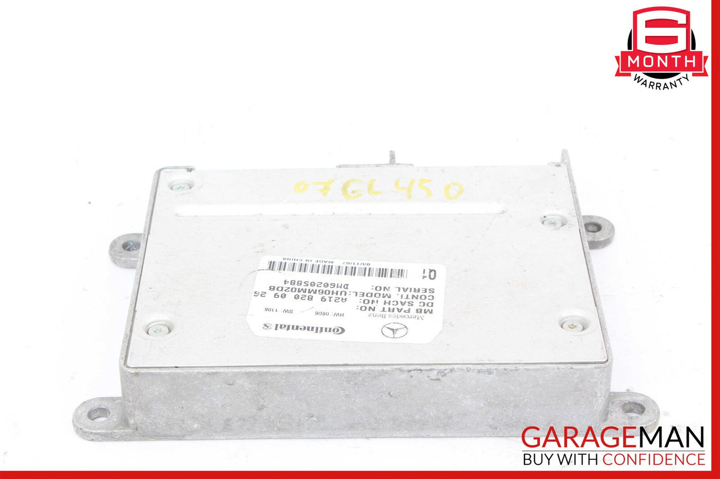 06-09 Mercedes X164 GL450 E500 Communication Control Module 2198200926 OEM