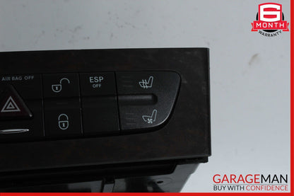 03-09 Mercedes W219 CLS550 Hazard Light Door Lock Control Switch Module Trim OEM