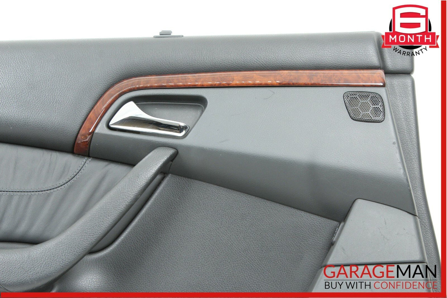 00-06 Mercedes W220 S500 Rear Left Side Interior Door Panel Sunshade Assembly
