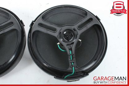 08-15 Mercedes W204 C300 Rear Right & Left Door Sound Speakers Set of 2 OEM