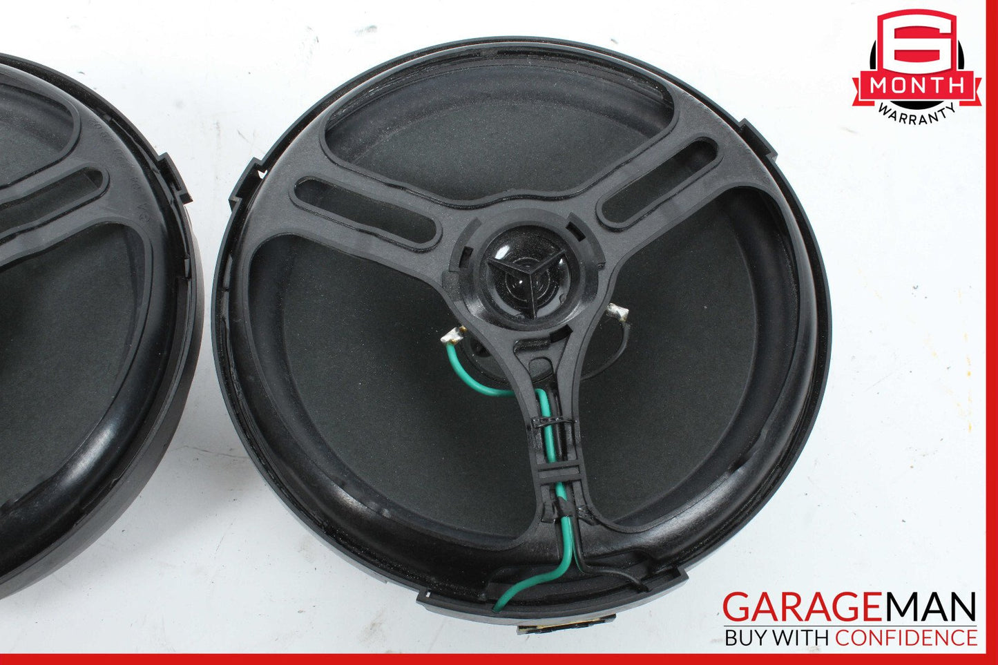 08-15 Mercedes W204 C300 Rear Right & Left Door Sound Speakers Set of 2 OEM