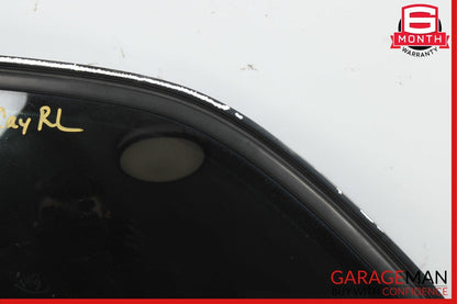 03-10 Porsche Cayenne Turbo 955 Rear Left Driver Door Quarter Window Glass OEM