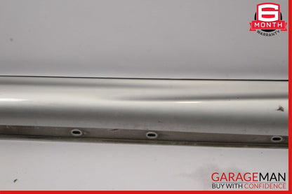 03-05 Mercedes W209 CLK500 CLK55 Left  Side Rocker Skirt Moulding Panel Silver