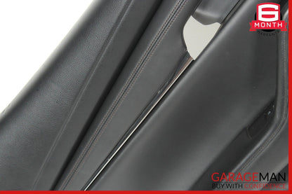 19-23 Mazda 3 Rear Left Driver Side Door Trim Panel Cover Black OEM