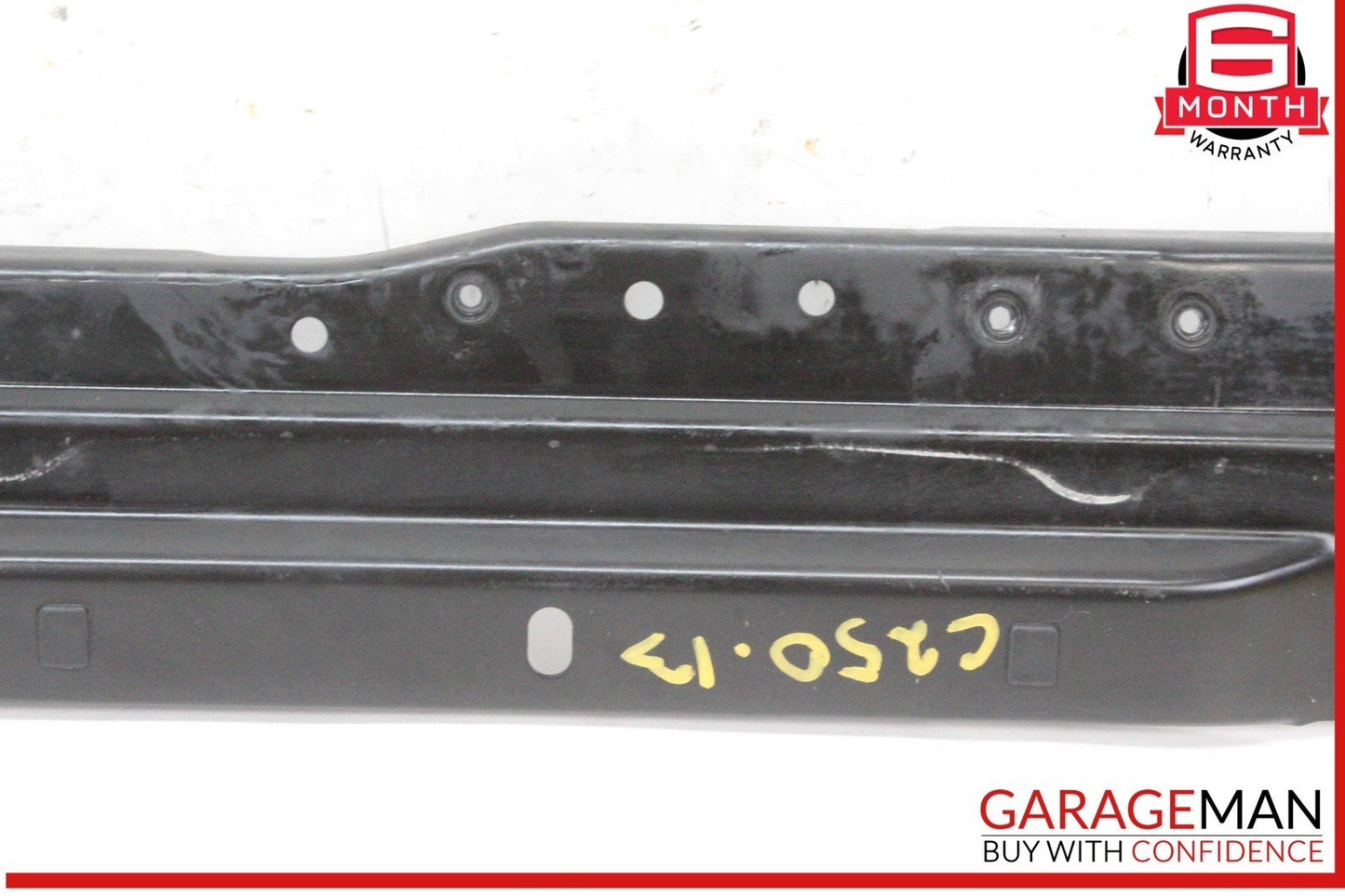 08-14 Mercedes W204 C250 CGI C280 Upper Radiator Core Support Bar Black OEM