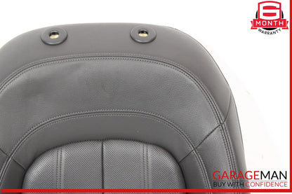 12-18 Audi A6 Front Right Top Upper Seat Cushion Black OEM