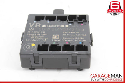 08-14 Mercedes W204 C300 C350 Front Right Side Door Control Module 2129004214