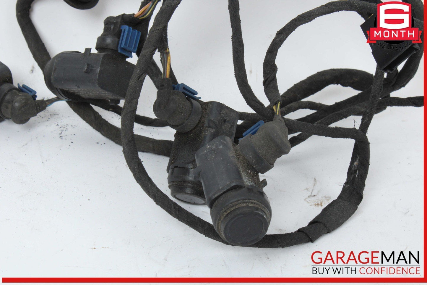 03-06 Mercedes R230 SL500 SL55 AMG Bumper Parktronic Parking Sensor Set OEM