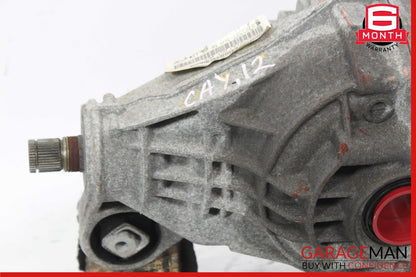 11-18 Porsche Cayenne 958 3.6L VR6 Rear Differential Diff Axle Carrier OEM