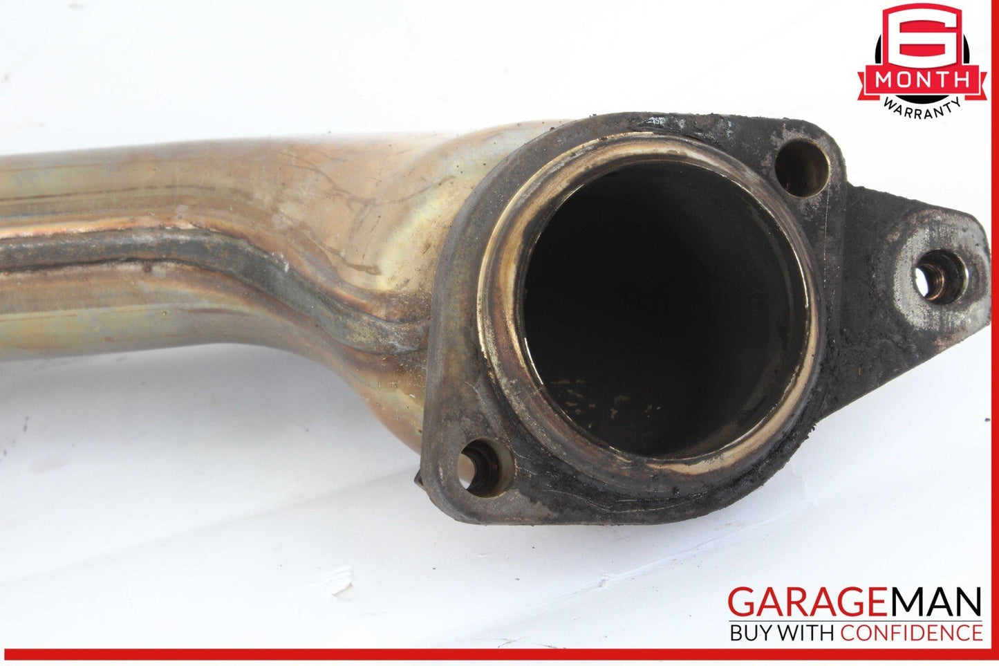 12-18 Mercedes W218 CLS550 4.6L Left Exhaust Pipe Adapter 2781400908 OEM