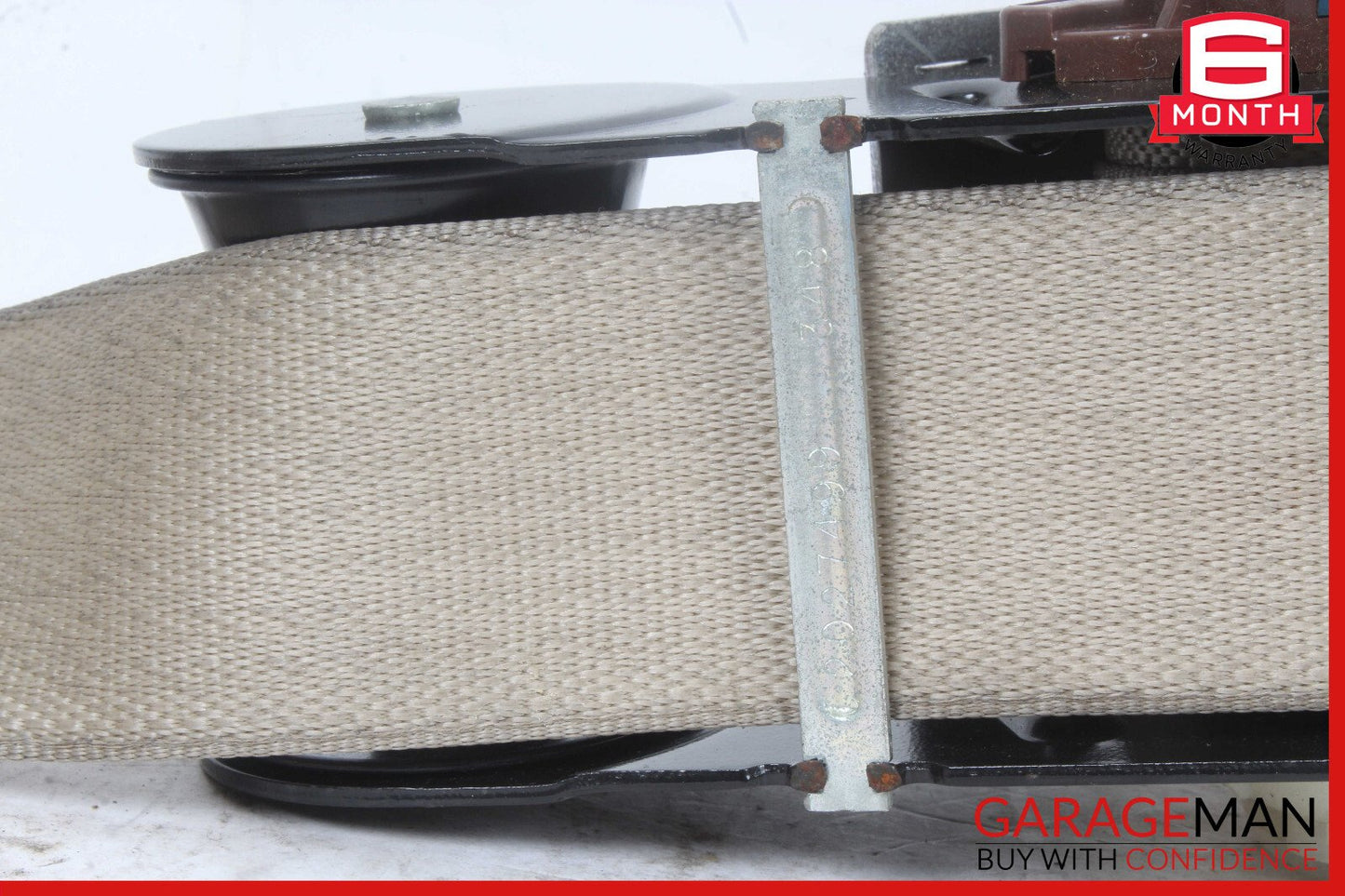 05-11 Cadillac STS Rear Left Seatbelt Seat Belt Retractor Beige OEM
