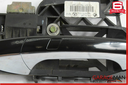 07-13 Mercedes W221 S550 Rear Left Side Keyless Go Door Handle Assembly Black