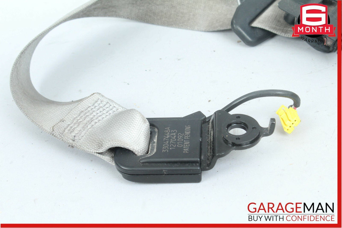 01-07 Mercedes W203 C240 C55 AMG Front Right Seat Belt Seatbelt Retractor Gray