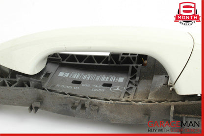 12-14 Mercedes W204 C300 Front Right Passenger Exterior Door Handle White OEM