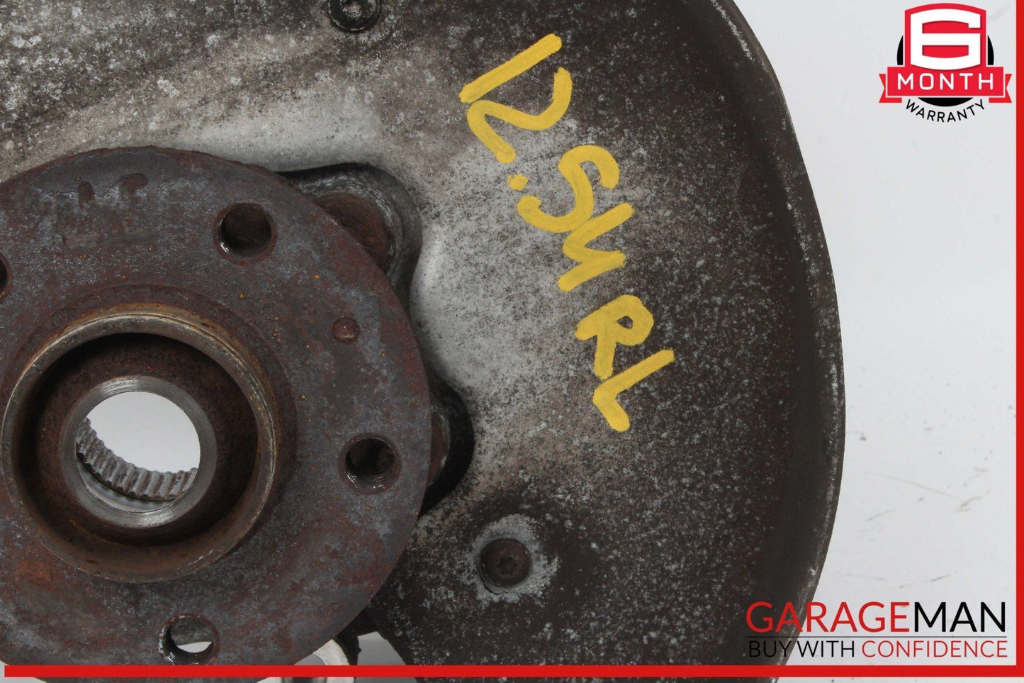 09-16 Audi S4 A4 Rear Left Driver Side Spindle Knuckle Wheel Hub 8K0505431AR OEM