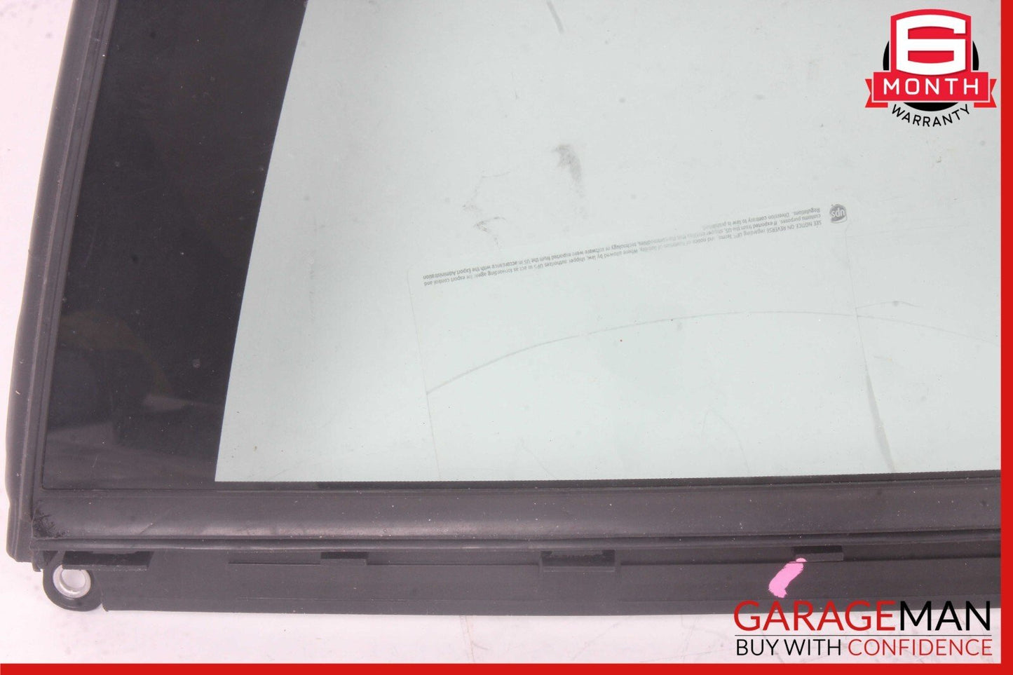 17-23 Alfa Romeo Giulia Rear Right Passenger Door Quarter Glass Window OEM