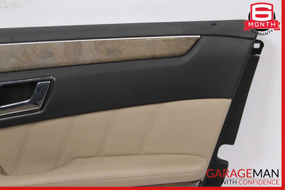 10-13 Mercedes W212 E350 E300 E550 Front Right Side Interior Door Panel Beige