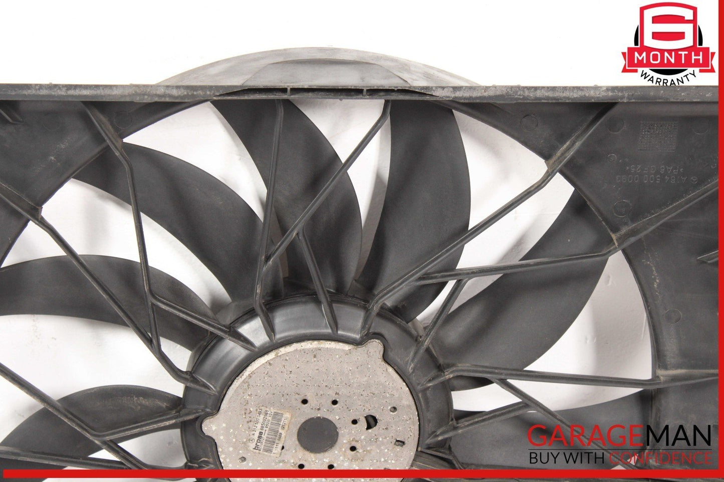 06-13 Mercedes X164 GL450 ML350 Engine Motor Radiator Cooling Fan Assembly OEM